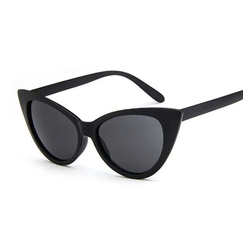 Sunglasses Cat Eye - レトロセクシーキャットアイスタイルサングラス 女性用 クラシックホワイト レディースサングラス キャットアイ ファッション