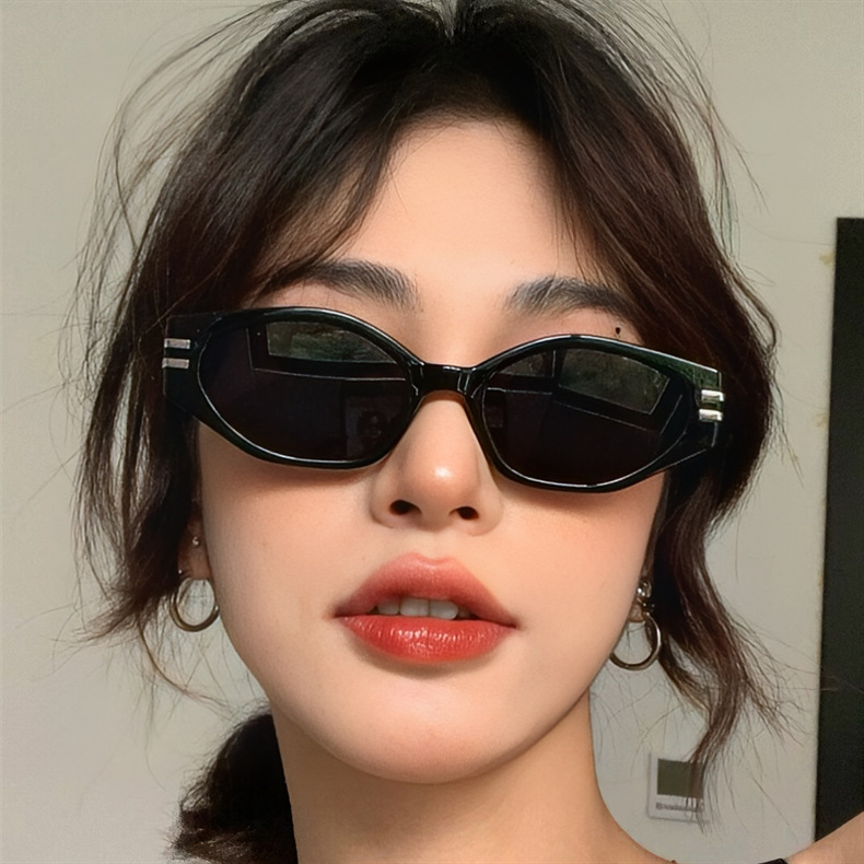 新しいスモールフレームY2Kキャットアイサングラス、女性用ト - Sunglasses Cat Eye のレビューと価格