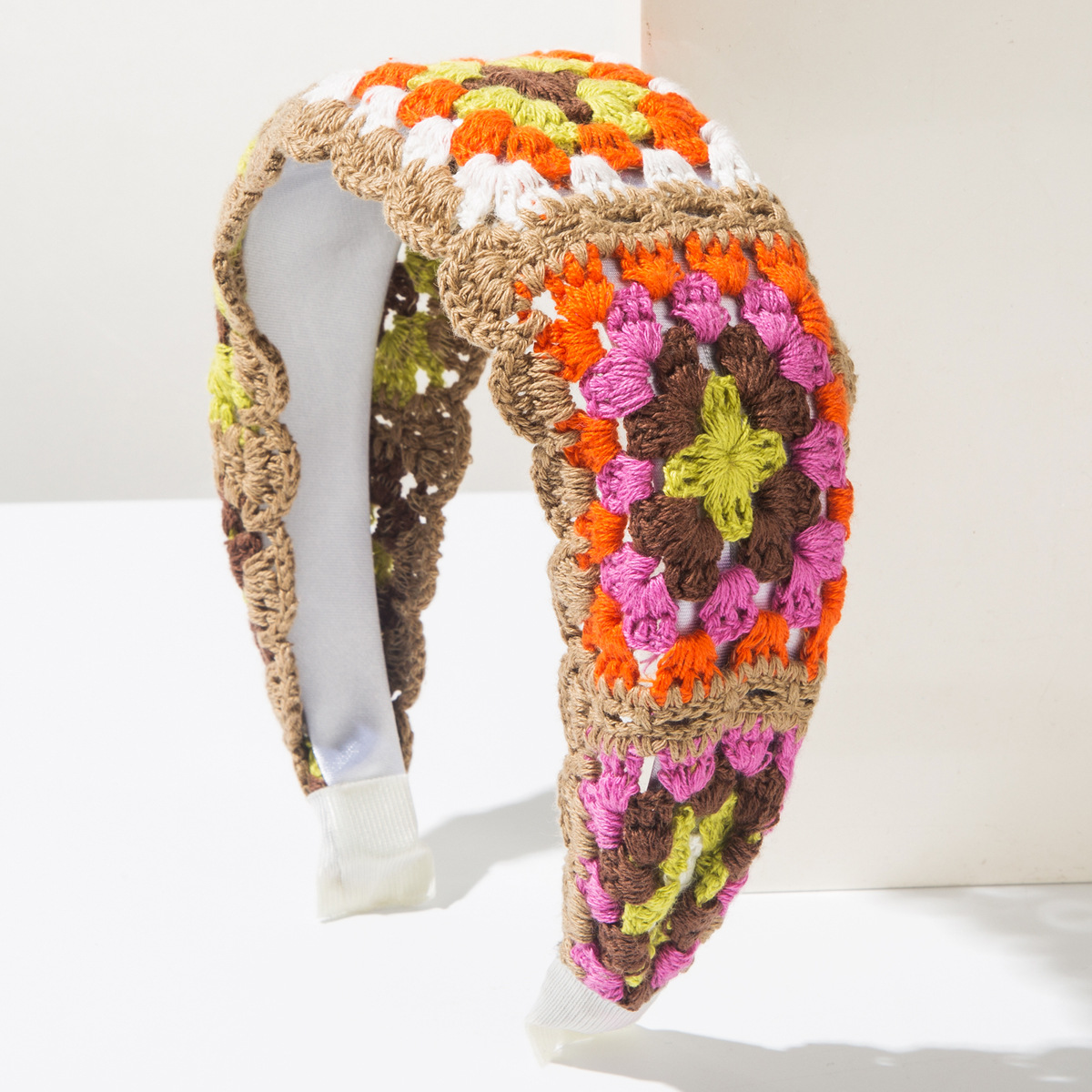 ボーホー風手編みクロシェフラワーヘッドバンド ヴィンテージグ - Headband Summer Knit のレビューと価格